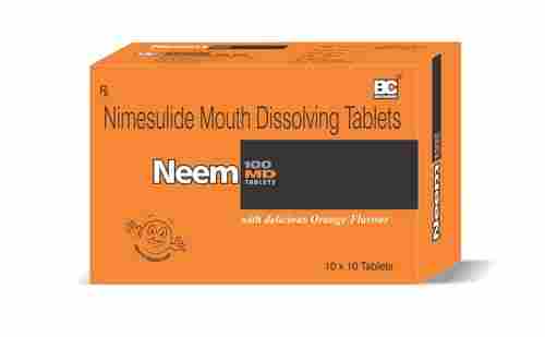 Nimesulide Mouth Disolving Tablets