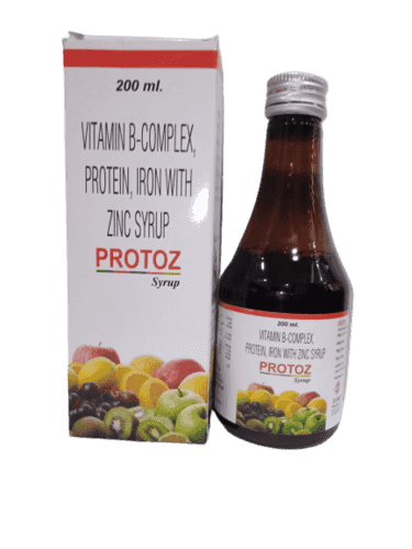 Vitamin B-Complex + Protein + Iron with Zinc Syrup