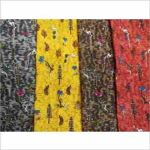 Designer Print Rayon Fabric