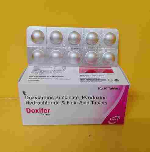 Doxylamine Succinate Pyridoxine Hcl  Folic Acid
