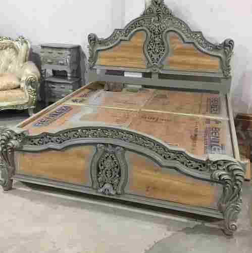 Wooden carving bed