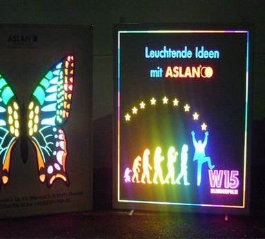 Acrylic LED Block Out Signage
