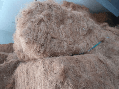 Coir fiber bale