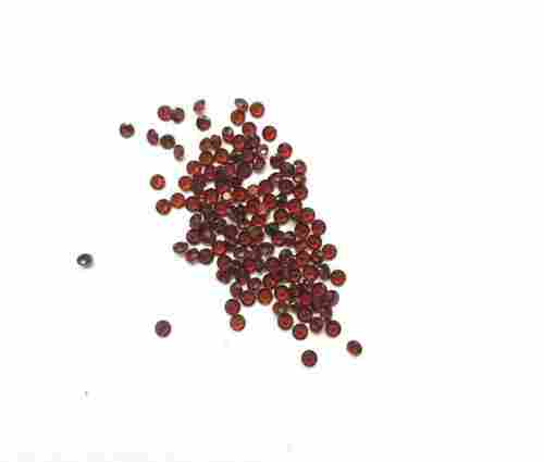 2mm Red Mozambique Garnet Faceted Round Loose Gemstones