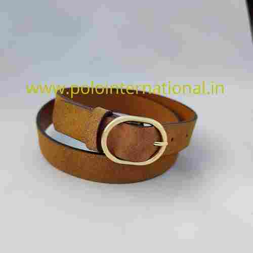 Sued Leather Belt For Women
