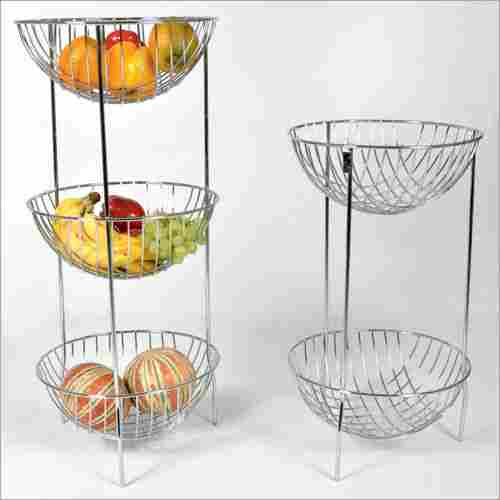 Fruit Basket 3 Shelf-2 Shelf