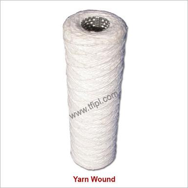 White Pp Yarn Wound And Spun Bonded Filter Cartridges
