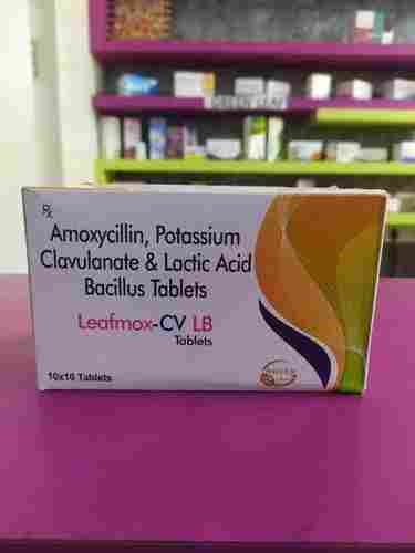 Amoxycillin Potassium Clavulanate And Lactic Acid Bacillus Tablet