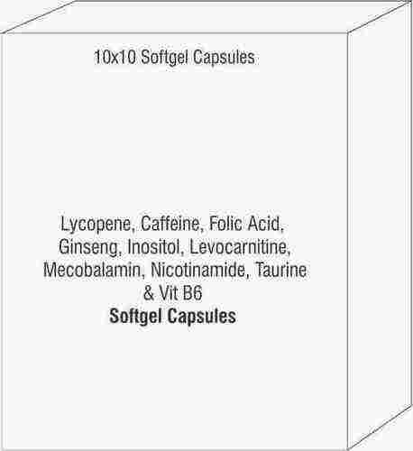 Lycopene Caffeine Folic Acid Ginseng Inositol Levocarnitine Mecobalamin Nicotinamide Taurine Vit B6