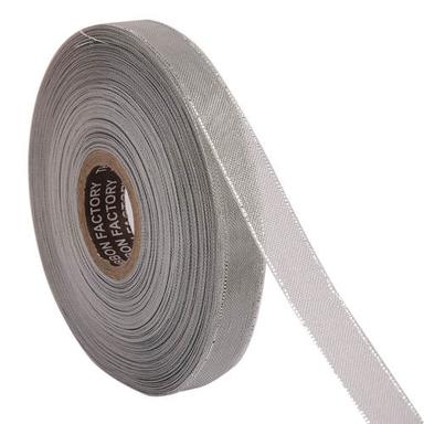 Lurex a   Silver Zari Edge Ribbons 25mm/1' Inch 20mtr Length