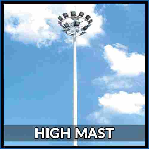 12.5 Mtr High Mast Pole
