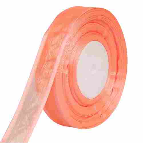 Organza Satin a   Orange Ribbons 25mm/1''inch 20mtr Length