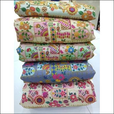 Washable Digital Embroidered Fabric