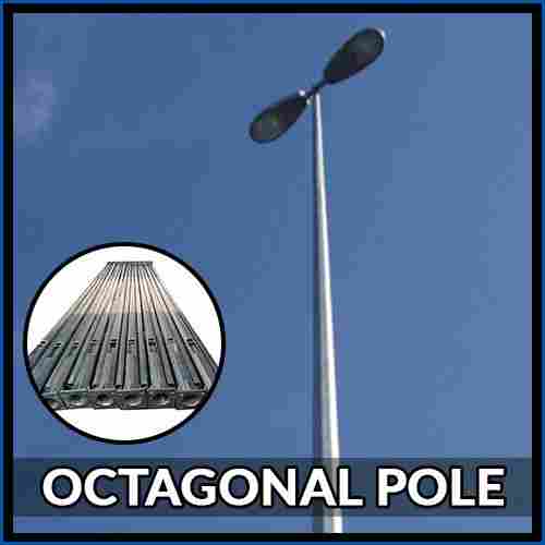 4 Mtr Octagonal Pole