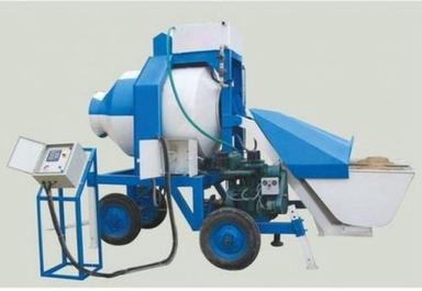 Blue Reversible Concrete Mixer