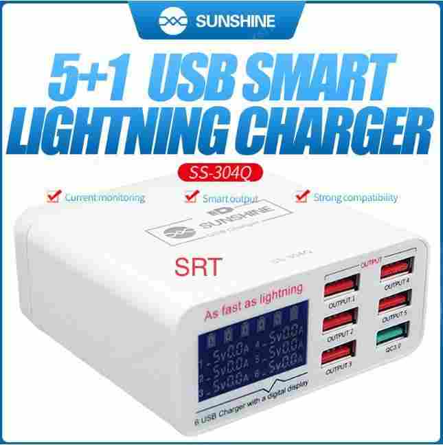 Sunshine 5+1  Use Smart Charger 304q