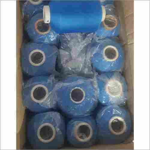 Blue Polyester Yarn