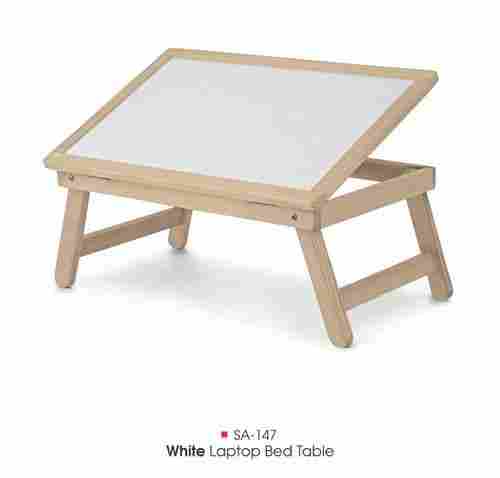 SA-147 White Laptop Bed Table