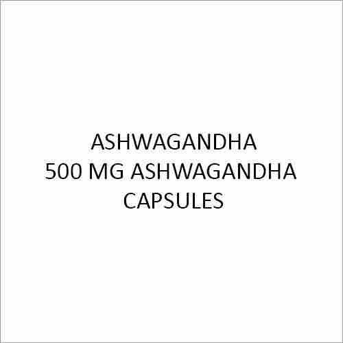 500 MG Ashwagandha Capsules