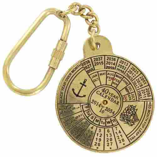 Key Chain 40 YEAR Calendar