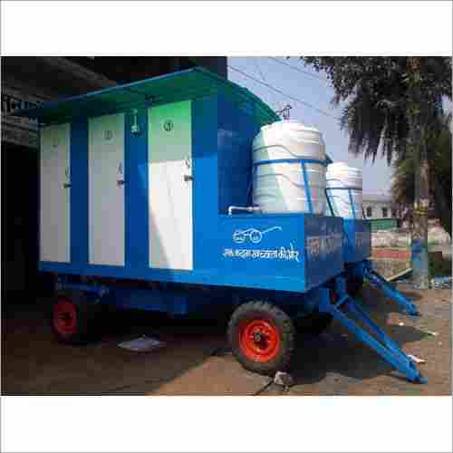 6 Seater FRP Mobile Toilet Van