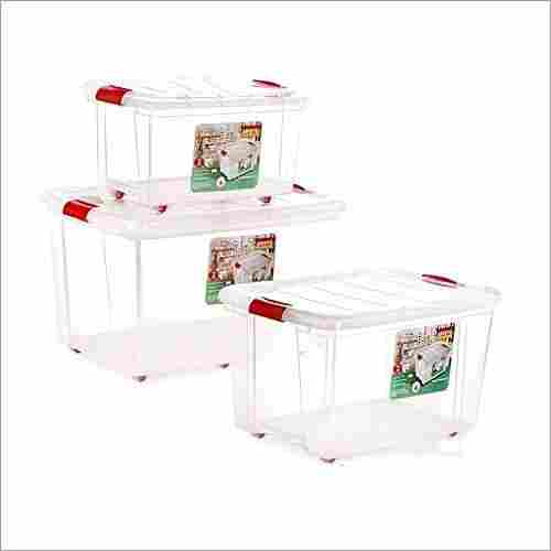 Plastic Storage Boxes With Wheels