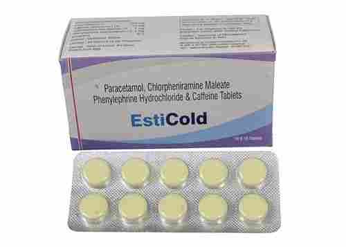 Paracetamol  , Ascorbic Acid  Phenylephrine Hydrochloride  And Pheniramine Maleate Effervescent Tablets