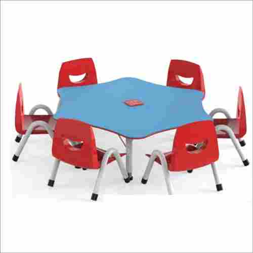 Play School Table With 6 Chair