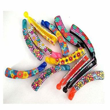 Banana Clips For Girls And Womens Assorted Design Age Group: Adults