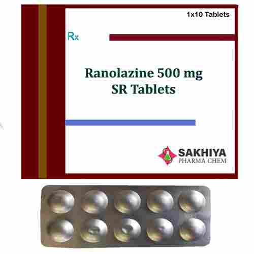 Ranolazine 500mg SR Tablets