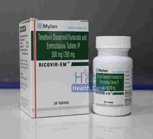 Tenofovir + Emticitabine Tablets