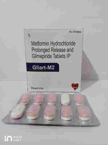 GLIART-M2 (GLIMEPIRIDE  2 MG + METFORMIN 500 MG)