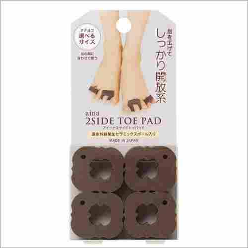 2-Side Toe Pad Foot Massager Relax At Home Personal Beauty Care Made in Japan