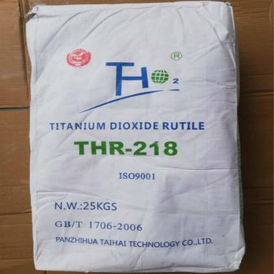 Titanium Dioxide Rutile Thr-218 Application: Industrial