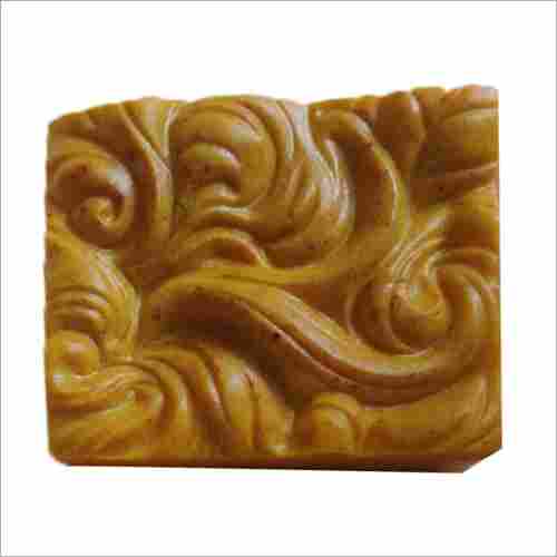 Square Shape Marigold And Turmeric Soap