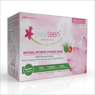 15 Pcs Everteen Women Natural Intimate Hygiene Wipes