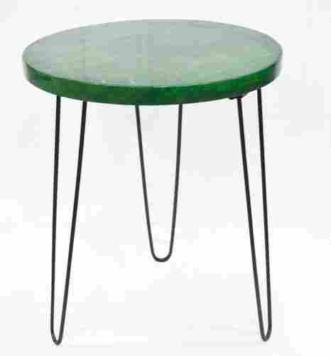 Three Legs Small Table With Enamel Top