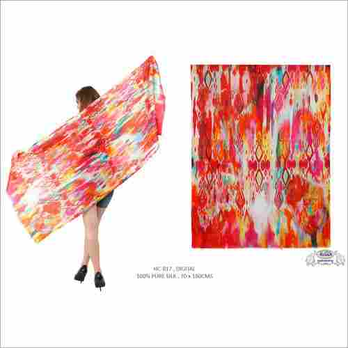 Digital Printed Silk Shawls