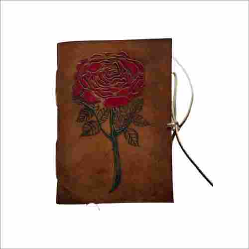 Roses Designer Leather Notebook