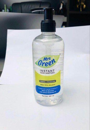 Mrs Green Instant Hand Sanitizer Grade: Medicine Grade