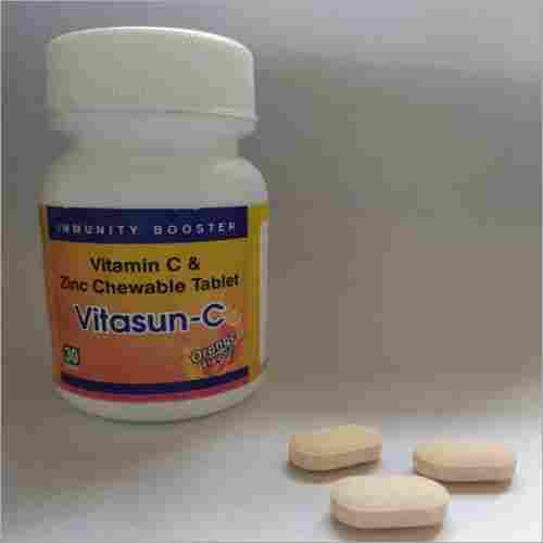 Vitam C Zinc Chewable Tablets
