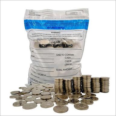 Laminated Material Currency Security Ldpe Bag