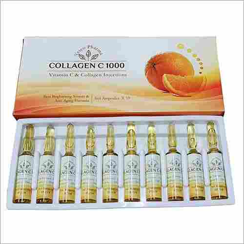 Vitamin C And Collagen Injection