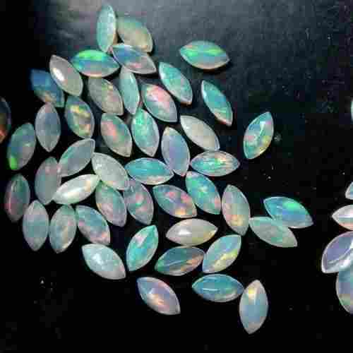 2.5x5mm Ethiopian Opal Faceted Marquise Loose Gemstones