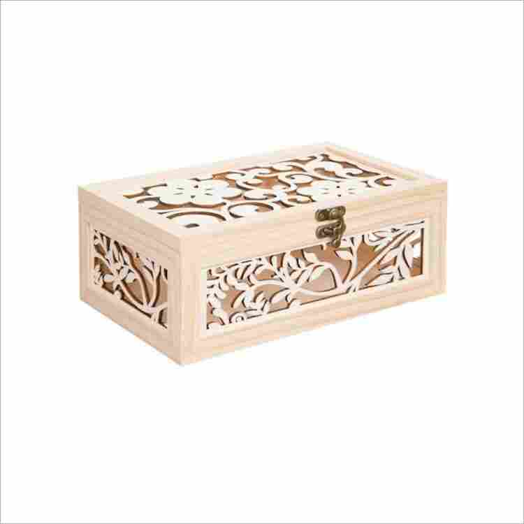 Carved Wooden Box