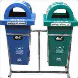 Double Compartment Dust Bins