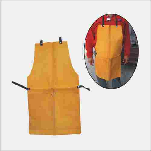 Yellow Leather Welding Apron