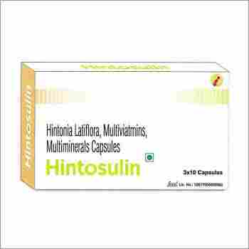 Hintonia Latiflora Multivitamins Multiminerals Capsules