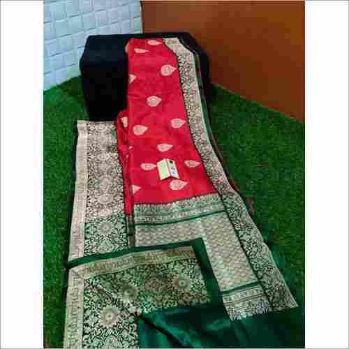 Ladies Banarasi Pure Katan Handloom Silk Sarees
