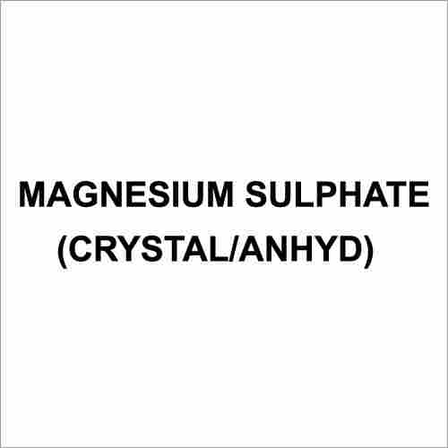 Magnesium Sulphate (Crystal-Anhyd)